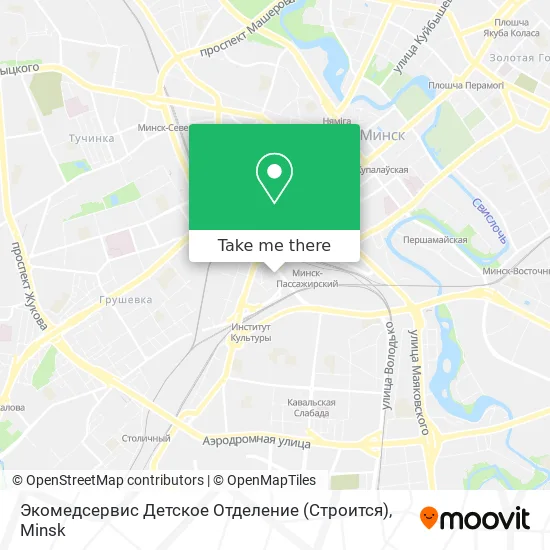 Экомедсервис Детское Отделение (Строится) map