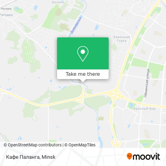 Кафе Паланга map