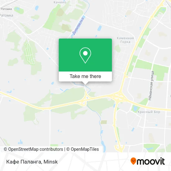 Кафе Паланга map