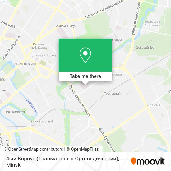 4ый Корпус (Травматолого-Ортопедический) map