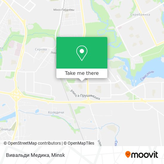 Вивальди Медика map
