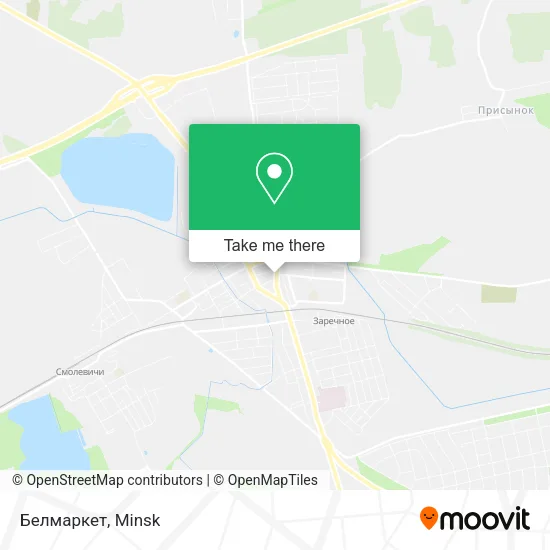 Белмаркет map