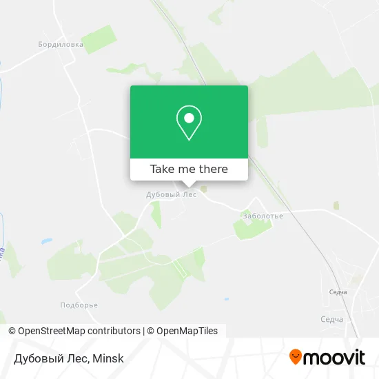 Дубовый Лес map
