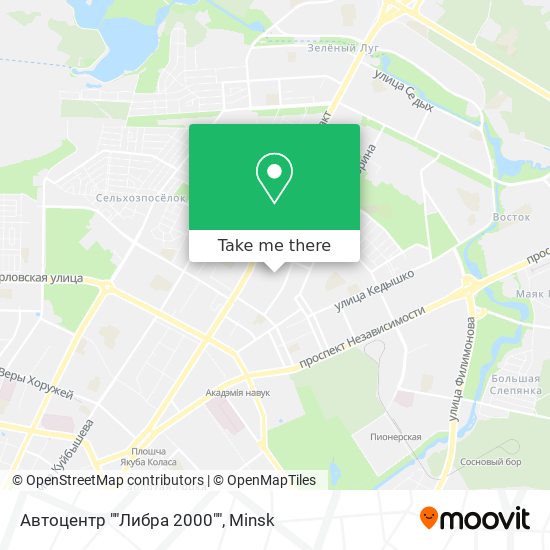 Автоцентр ""Либра 2000"" map