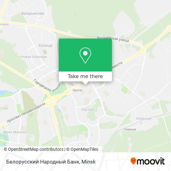 Белорусский Народный Банк map