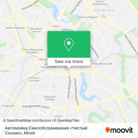 Автомойка Самообслуживания «Чистый Слоник» map