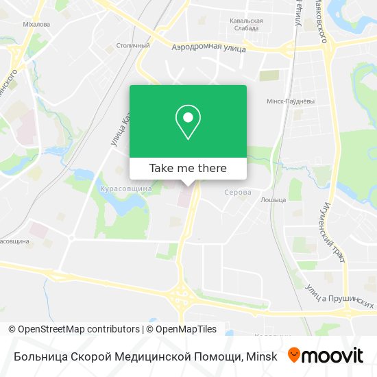 Больница Скорой Медицинской Помощи map