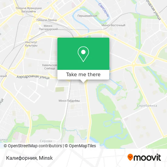 Калифорния map