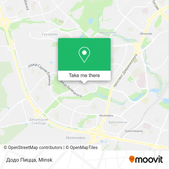 Додо Пицца map