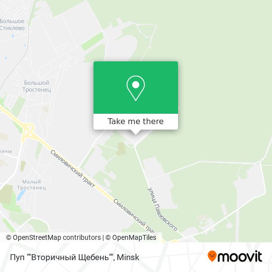 Пуп ""Вторичный Щебень"" map