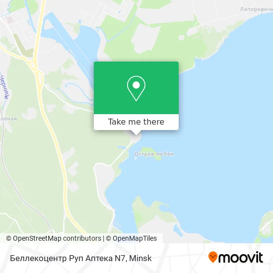 Беллекоцентр Руп Аптека N7 map