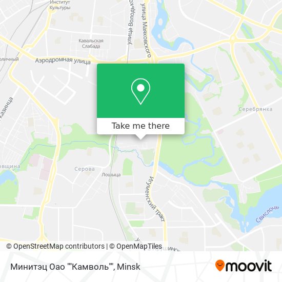 Минитэц Оао ""Камволь"" map