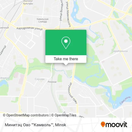 Минитэц Оао ""Камволь"" map