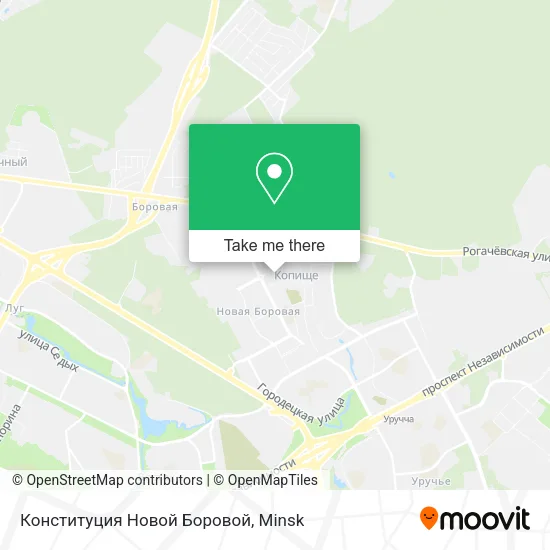 Конституция Новой Боровой map