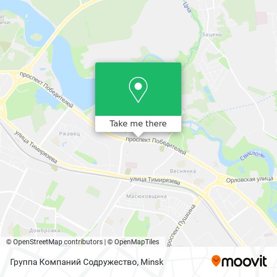 Группа Компаний Содружество map