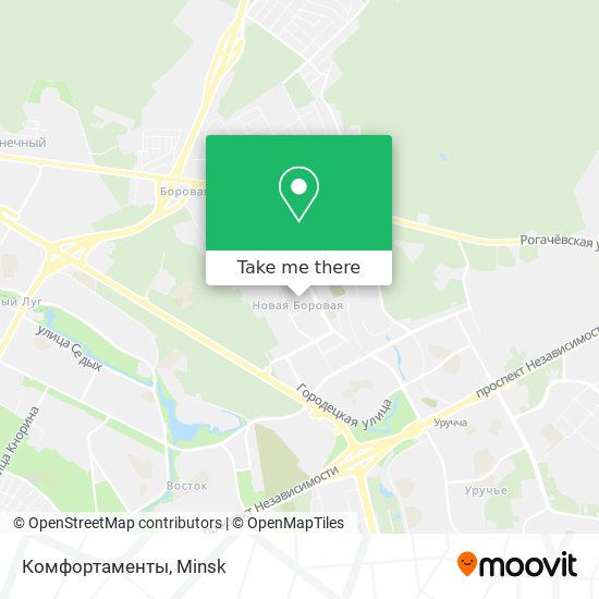 Комфортаменты map