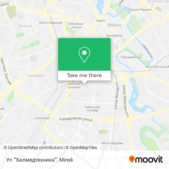 Уп ""Белмедтехника"" map