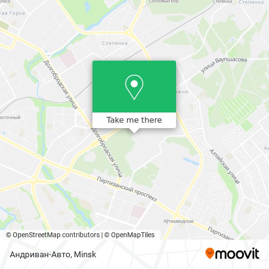 Андриван-Авто map