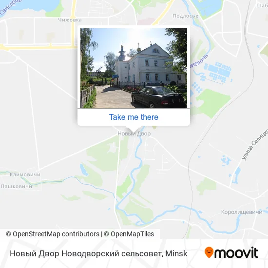 Новый Двор Новодворский сельсовет map