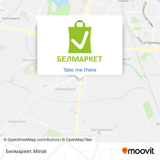 Белмаркет map
