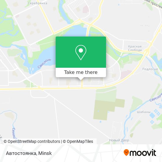 Автостоянка map