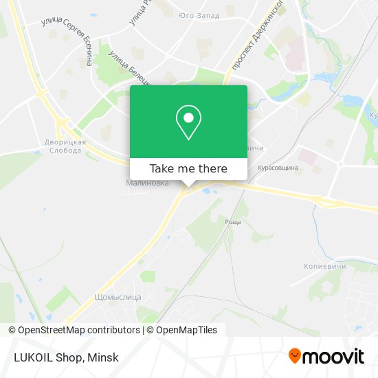 LUKOIL Shop map