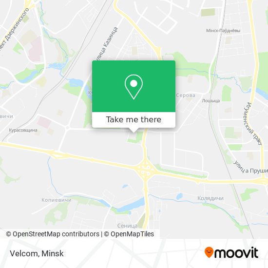 Velcom map