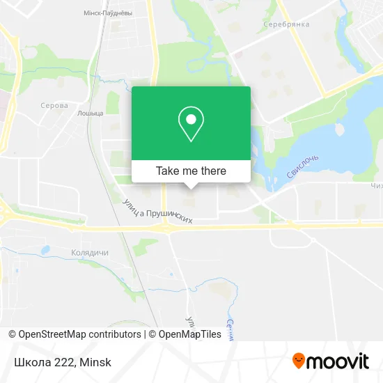 Школа 222 map