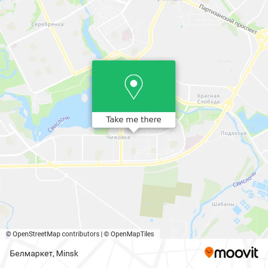 Белмаркет map