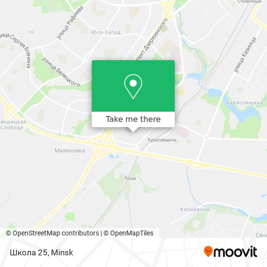 Школа 25 map