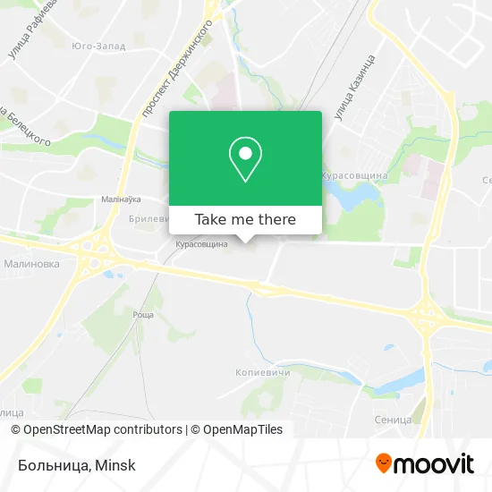 Больница map