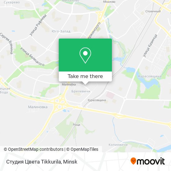 Студия Цвета Tikkurila map