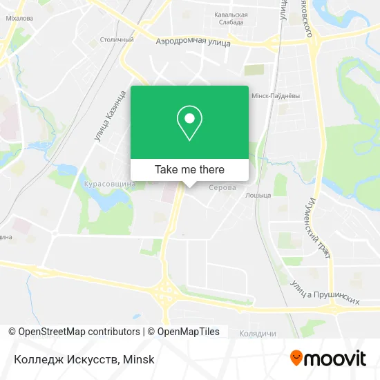 Колледж Искусств map