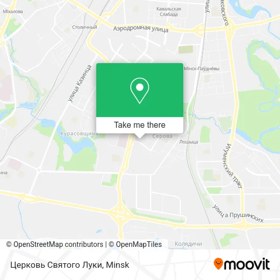 Церковь Святого Луки map