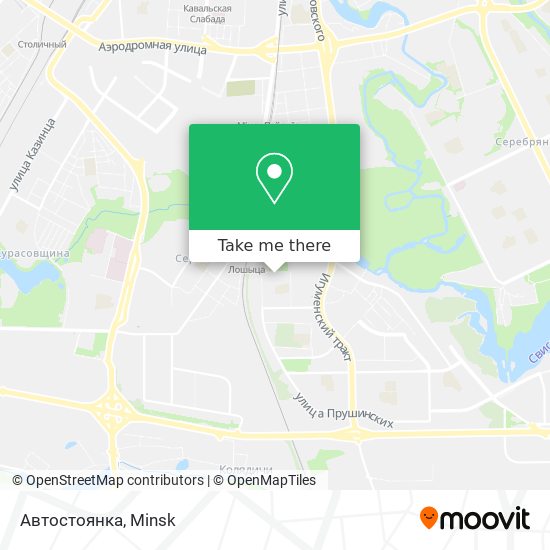 Автостоянка map