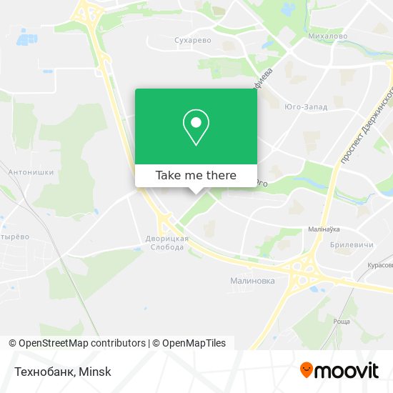 Технобанк map