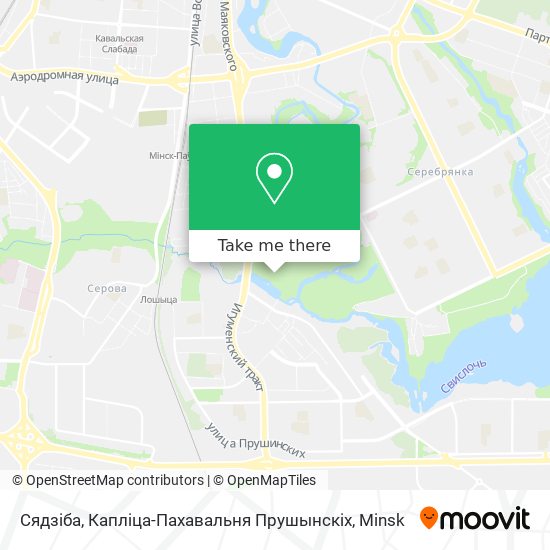 Сядзіба, Капліца-Пахавальня Прушынскіх map