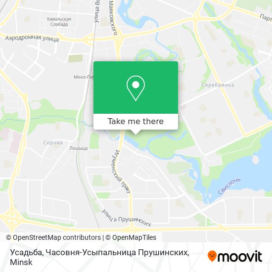 Усадьба, Часовня-Усыпальница Прушинских map