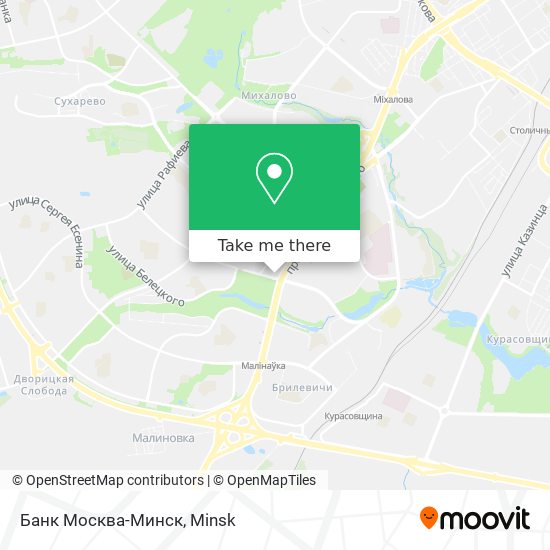 Банк Москва-Минск map