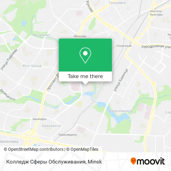 Колледж Сферы Обслуживания map