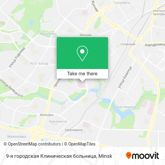 9-я городская Клиническая больница map