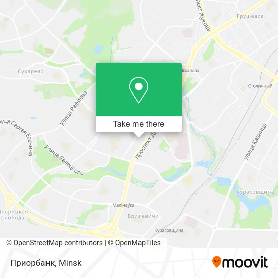Приорбанк map