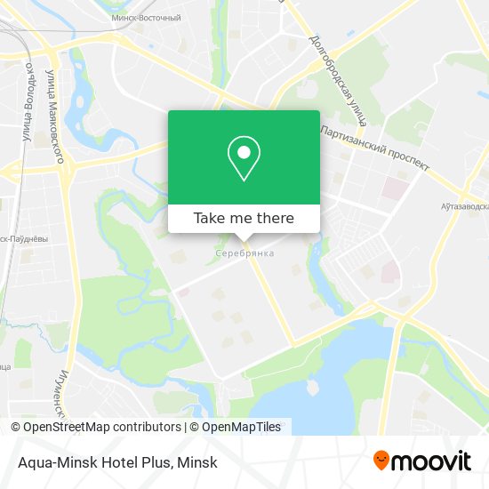 Aqua-Minsk Hotel Plus map