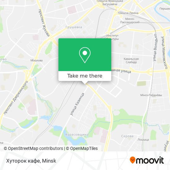 Хуторок кафе map