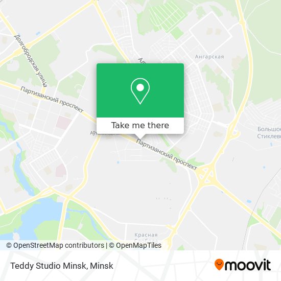 Teddy Studio Minsk map