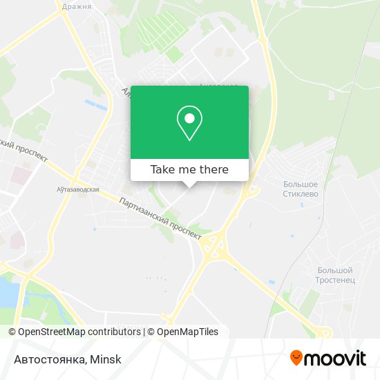 Автостоянка map