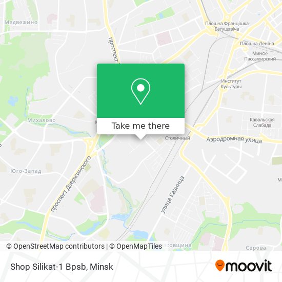 Shop Silikat-1 Bpsb map