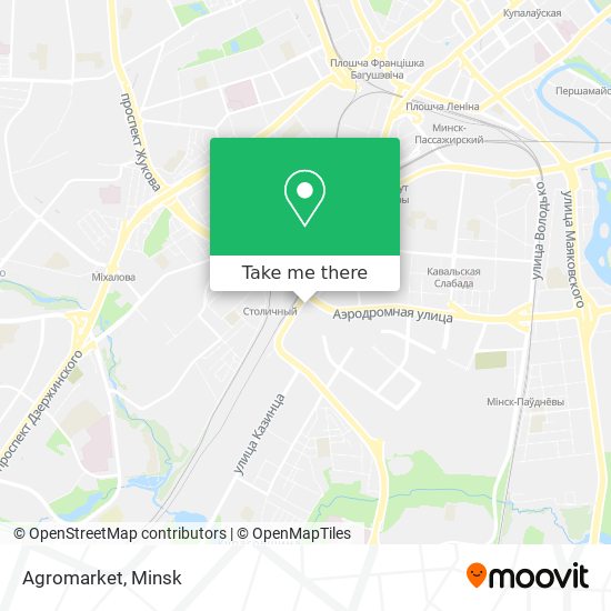 Agromarket map