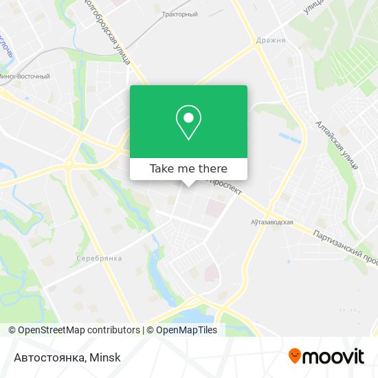 Автостоянка map