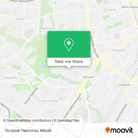 Остров Чистоты map